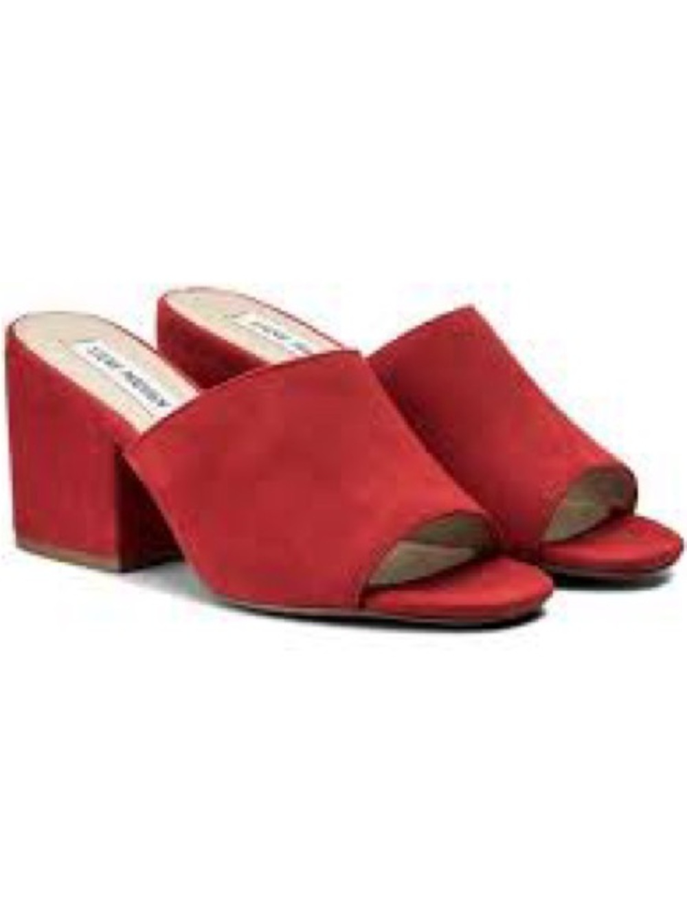 Steve Madden Dalis Red Suede